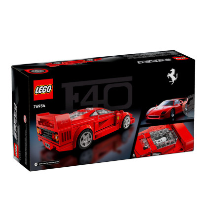 Конструктор LEGO Speed Champions Ferrari F40 Supercar 76934