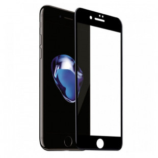 Защитная стеклопленка 10D (iPhone 7/8/SE 2020) Черная