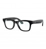 Умные очки Ray-Ban Meta Wayfarer RW4006 Shiny Black/Polar Clear