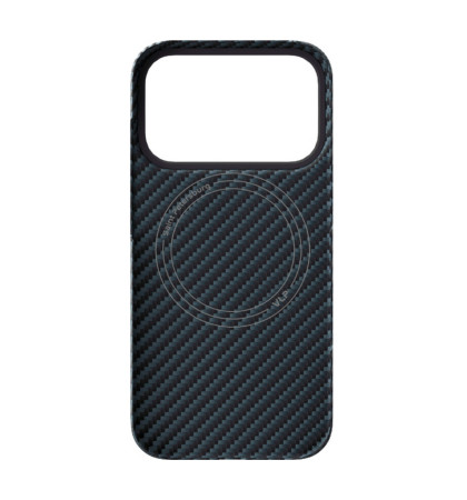 Чехол-накладка VLP Kevlar Case with MagSafe для смартфона Apple iPhone 17 Pro Blue