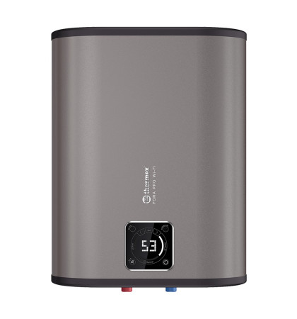 Накопительный электрический водонагреватель Thermex Fora 30 (pro) Wi-Fi Gray