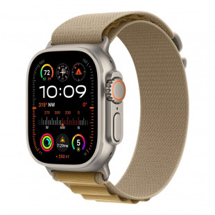 Умные часы Apple Watch Ultra 2 (2024) 49mm Titanium Case with Alpine Loop L Natural/Tan