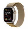 Умные часы Apple Watch Ultra 2 (2024) 49mm Titanium Case with Alpine Loop L Natural/Tan