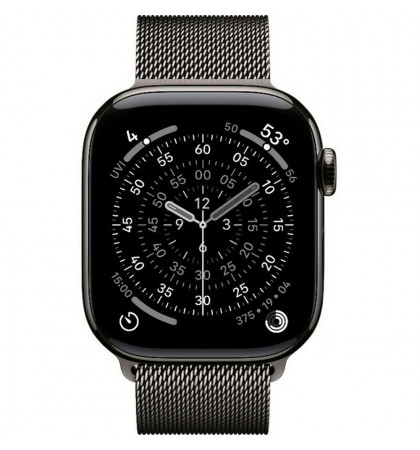Умные часы Apple Watch Series 11 42mm Titanium Case with Milanese Loop Slate