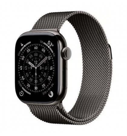 Умные часы Apple Watch Series 11 42mm Titanium Case with Milanese Loop Slate
