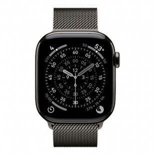 Умные часы Apple Watch Series 11 42mm Titanium Case with Milanese Loop Slate