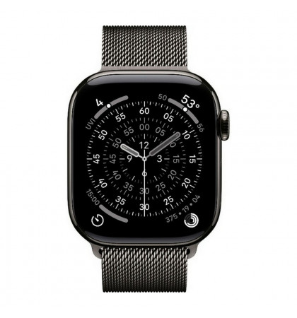 Умные часы Apple Watch Series 11 42mm Titanium Case with Milanese Loop Slate