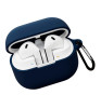 Чехол силиконовый VLP Charm Case для Samsung Buds 3/ 3 Pro Dark Blue
