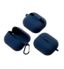 Чехол силиконовый VLP Charm Case для Samsung Buds 3/ 3 Pro Dark Blue