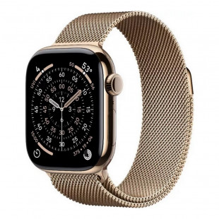 Умные часы Apple Watch Series 11 42mm Titanium Case with Milanese Loop Gold