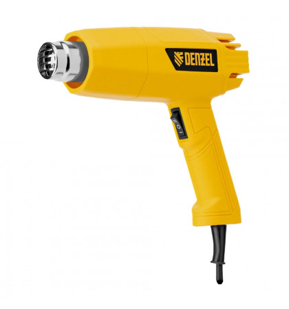 Технический фен Denzel HGP-2000 Yellow