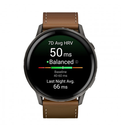 Умные часы Garmin Venu 4 45mm Black/Brown