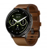 Умные часы Garmin Venu 4 45mm Black/Brown