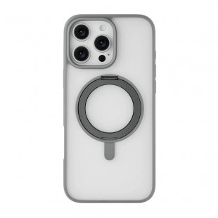 Чехол-накладка uBear Clip 360 Mag Case для смартфона Apple iPhone 16 Pro Max Grey