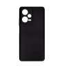 Чехол-накладка Borasco Silicone Case для смартфона Xiaomi Redmi Note 12 Pro+ Black