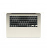 15.3" Ноутбук Apple MacBook Air 15 (2025) (2880x1864, Apple M4, 16Gb, 256Gb, GPU 10-core) Starlight