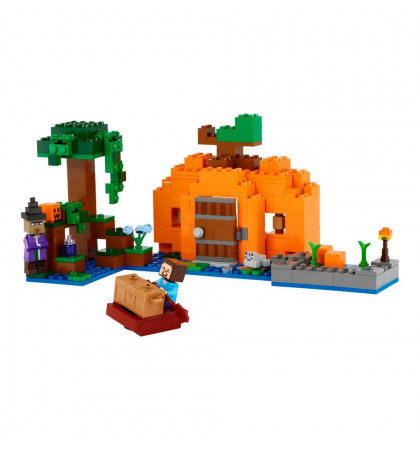 Конструктор LEGO Minecraft Тыквенная ферма 21248