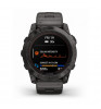 Умные часы Garmin Fenix 7X Pro Sapphire Solar Premium Edition Carbon Gray