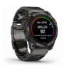 Умные часы Garmin Fenix 7X Pro Sapphire Solar Premium Edition Carbon Gray