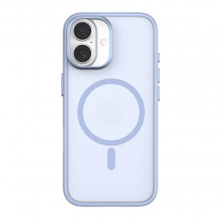 Чехол-накладка Comma Joy Elegant Magnetic Anti-Shock Case(Built-In Touch) для iPhone 17 Light Blue