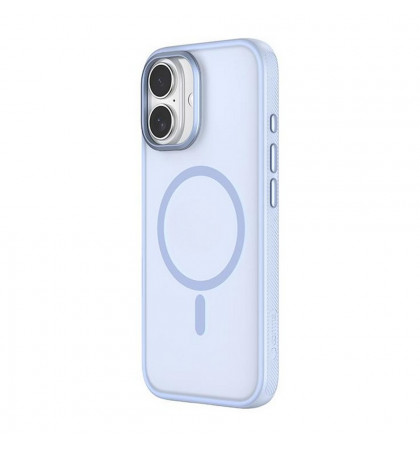 Чехол-накладка Comma Joy Elegant Magnetic Anti-Shock Case(Built-In Touch) для iPhone 17 Light Blue