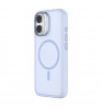 Чехол-накладка Comma Joy Elegant Magnetic Anti-Shock Case(Built-In Touch) для iPhone 17 Light Blue