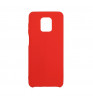 Накладка Soft Touch (Xiaomi Redmi Note 9 Pro) Красная