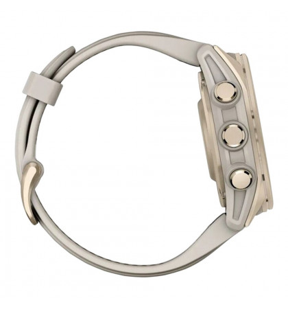 Умные часы Garmin Fenix 8 43mm Amoled Sapphire Soft Gold