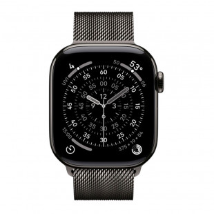 Умные часы Apple Watch Series 11 46mm Titanium Case with Milanese Loop M/L Slate