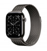 Умные часы Apple Watch Series 11 46mm Titanium Case with Milanese Loop M/L Slate