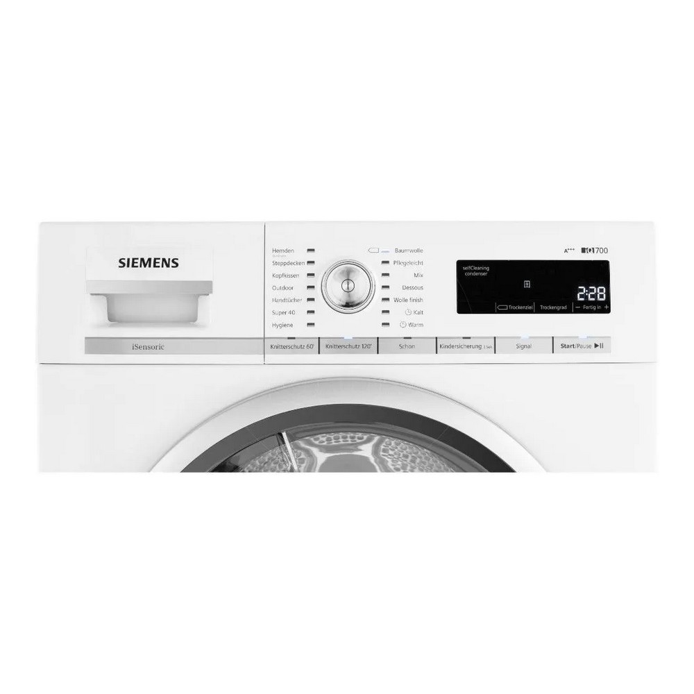 Сушильная машина Siemens WT47W5W0 White - GSM Butik - магазин электроники и  бытовой техники