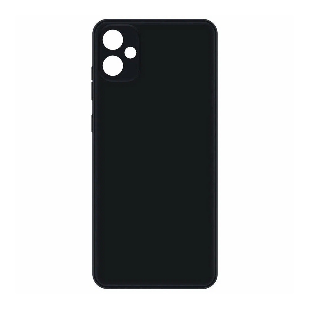 Чехол-накладка Borasco MicroFiber Case для смартфона Samsung Galaxy A05 Black