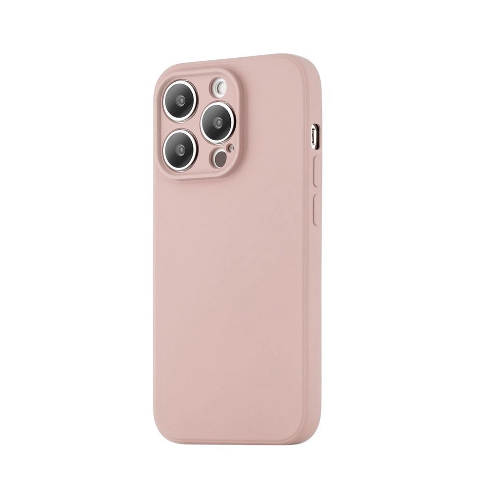 Чехол-накладка Rocket Sense Case Soft Touch для смартфона Apple iPhone 15  Pro Peach - GSM Butik - магазин электроники и бытовой техники