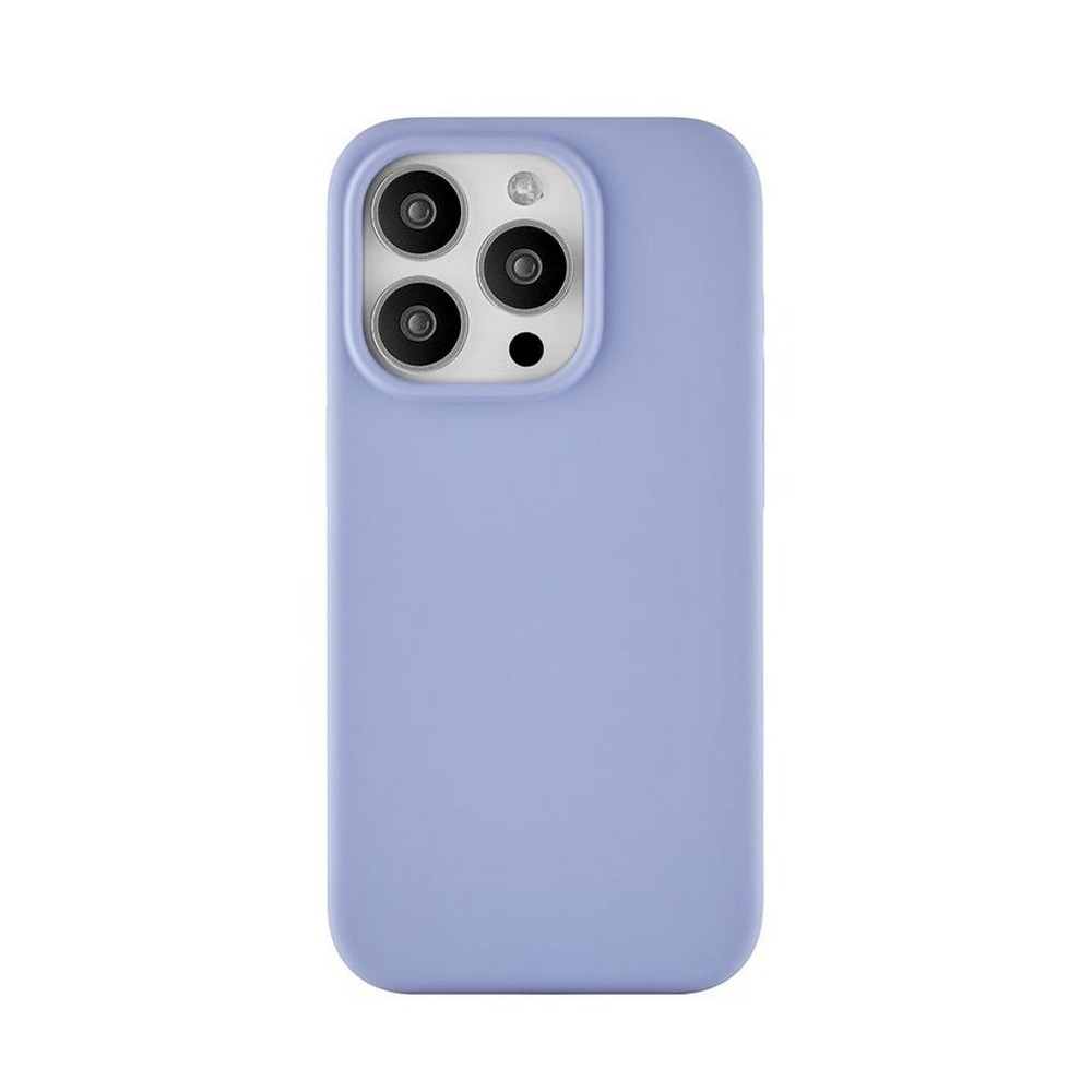 Чехол uBear Touch Mag Case для iPhone 15 Pro MagSafe лавандовый