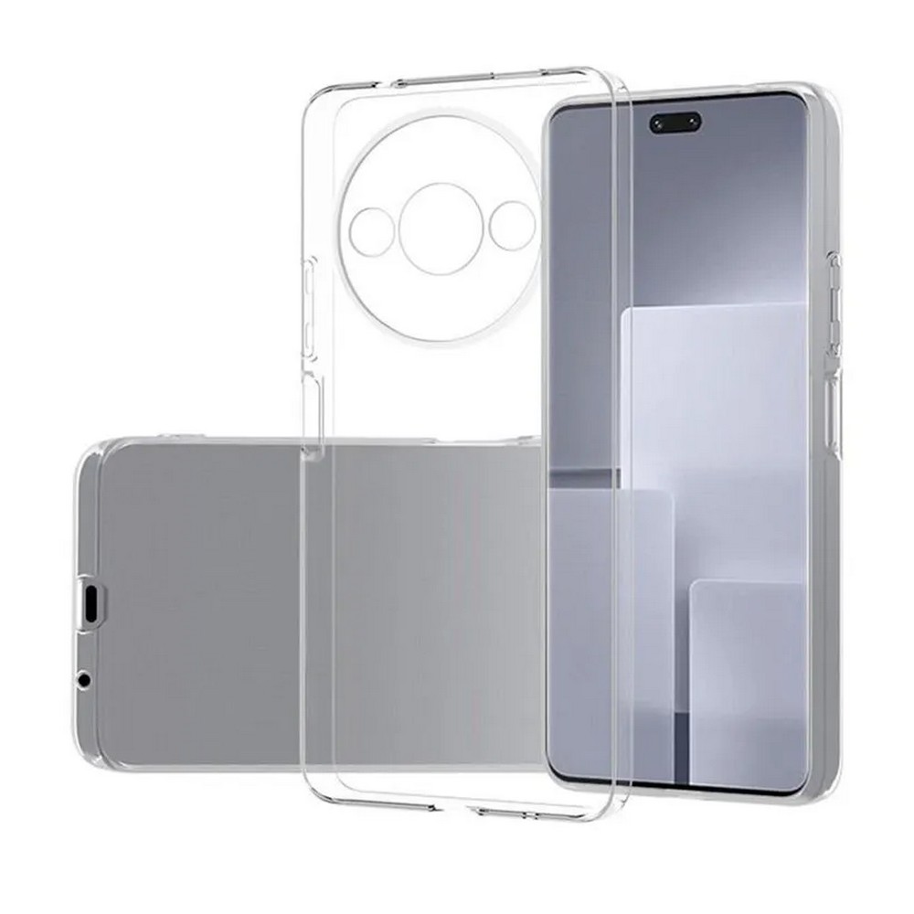 Чехол-накладка Borasco Silicone Case для смартфона Xiaomi Redmi A3 Clear -  GSM Butik - магазин электроники и бытовой техники